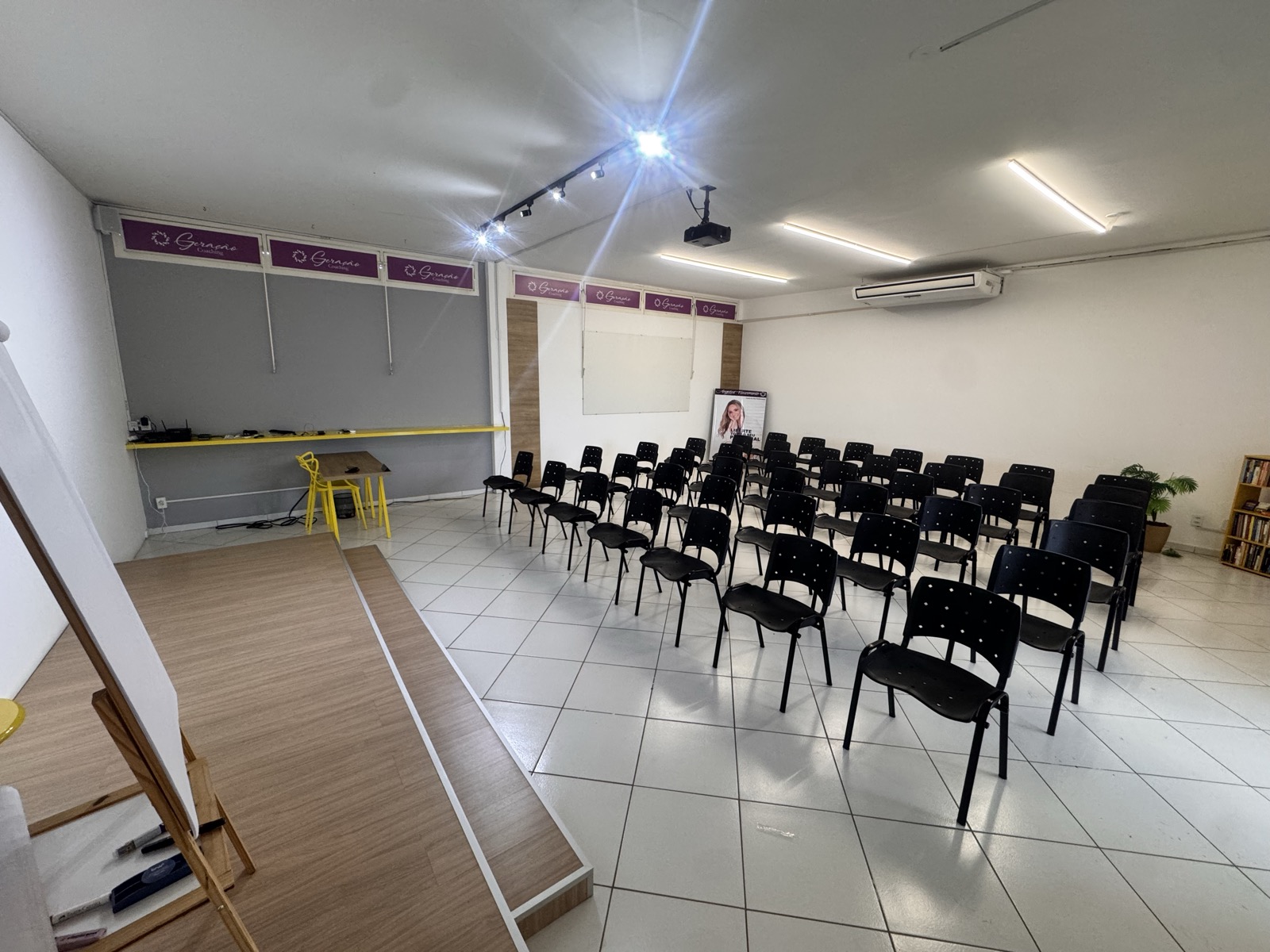 Espaço IDHAN — auditório climatizado disponível para locação